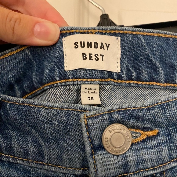 Sunday Best Denim Shorts - Picture 3 of 3